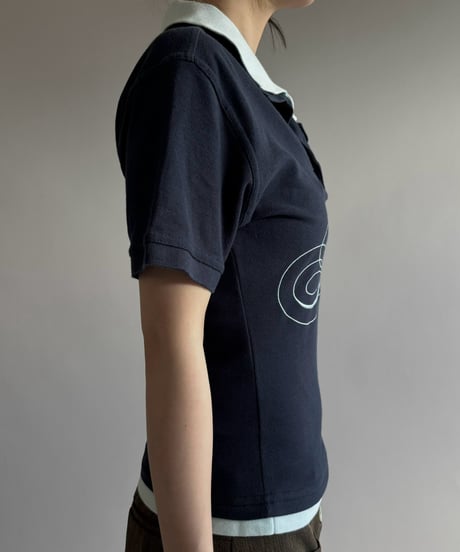 【Chinatsu Aoyama】 RE Player Polo Shirt / 260827-036