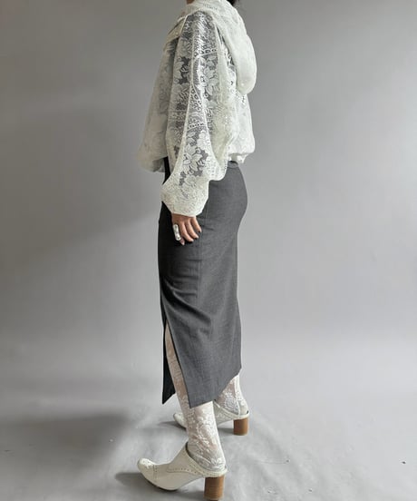 【RE;CIRCLE】RE Lace Hooded Jacket / 260914-008
