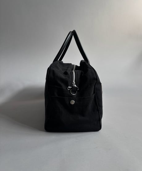 【RE;CIRCLE】 RE French Bedcover Boston Bag Wappen Black /261026-029