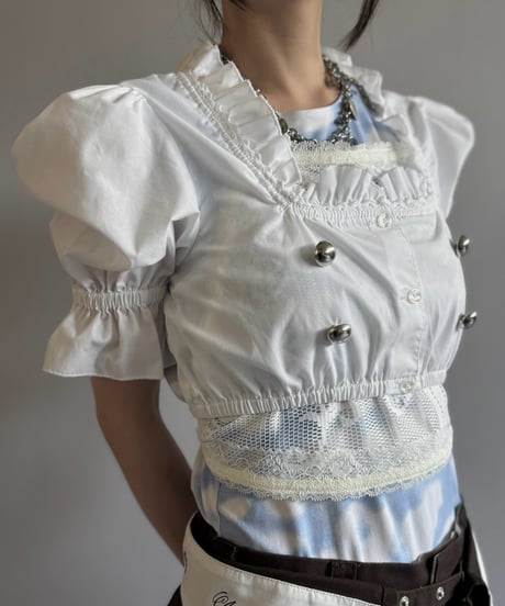 【Chinatsu Aoyama】 RE The Home Makers Blouse / 260820-047