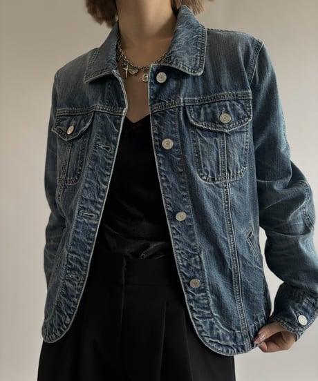 【USED】 00's GAP Design Denim Jacket   / 261010-018