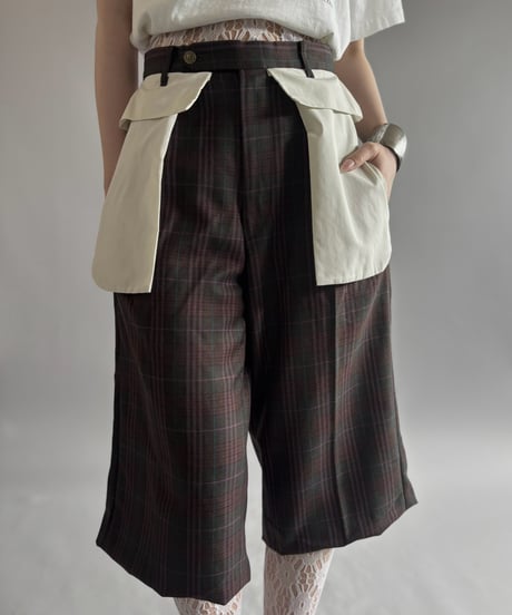 【RE;CIRCLE】 Re Slacks Pocket Shorts /  260727-006