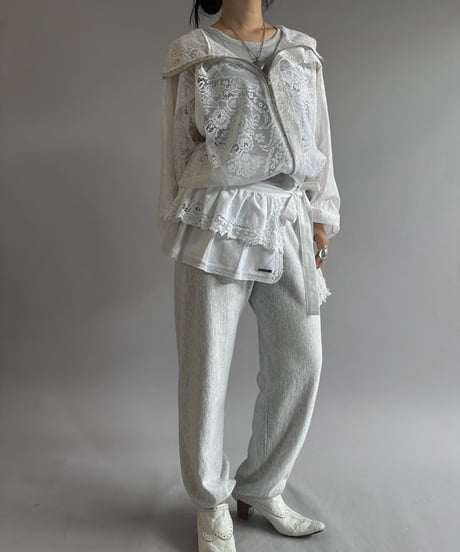 【RE;CIRCLE】RE Lace Hooded Jacket / 260914-003