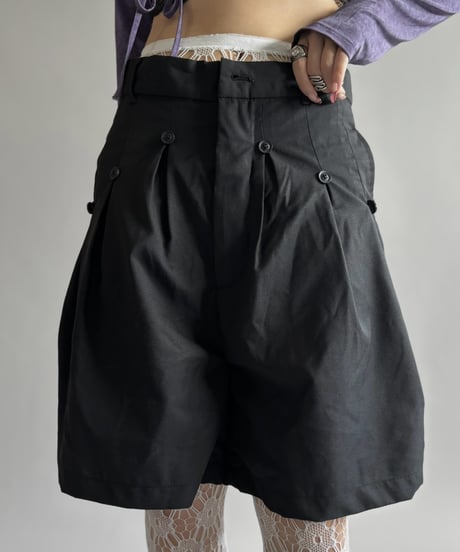 【USED】 Design Tucked Short Pants / 260926-022