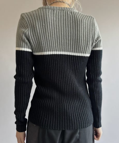 【RE;CIRCLE】 RE Zip-up Knit /261001-024