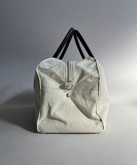 【RE;CIRCLE】 RE French Bedcover Boston Bag Wappen Ivory /261015-042