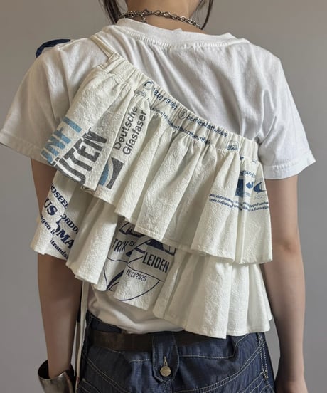 【RE;CIRCLE】  RE Eco Bag Wrap Skirt / 260810-014