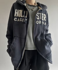 【USED】 HOLLI STER Patch Zip-Up Hoodie / 261010-015