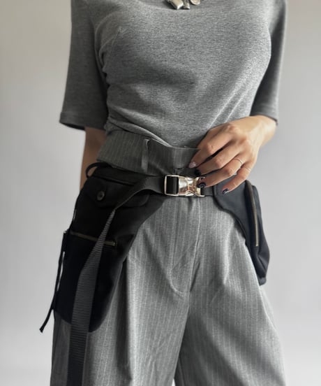 【RE;CIRCLE】 RE Suit Waist Belt Bag / 260917-001