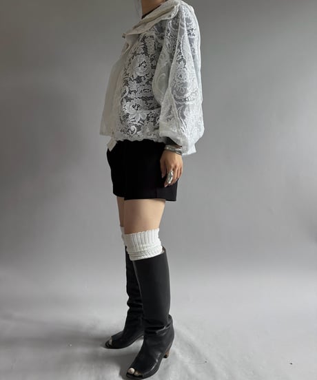 【RE;CIRCLE】RE Lace Hooded Jacket / 260914-007
