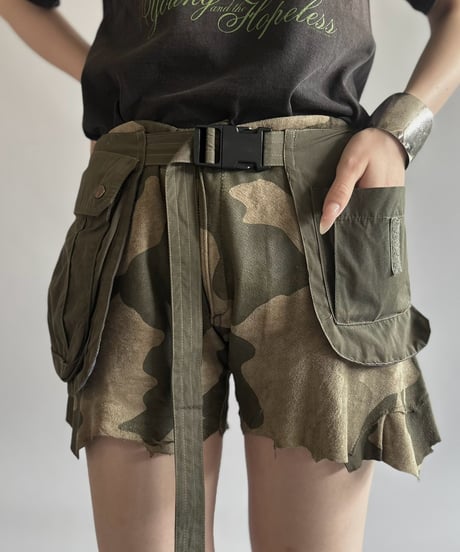 【RE;CIRCLE】  RE Fishing Vest Belt Bag / 260810-013