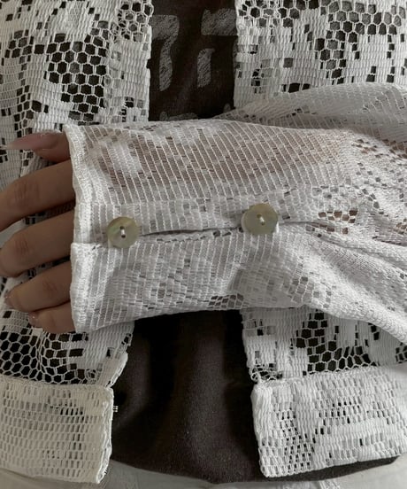 【RE;CIRCLE】RE Crochet  Blouse / 260709-004