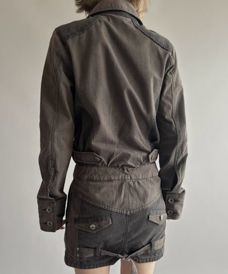 【USED】 DIESEL Design Zip-Up Jacket / 261010-001