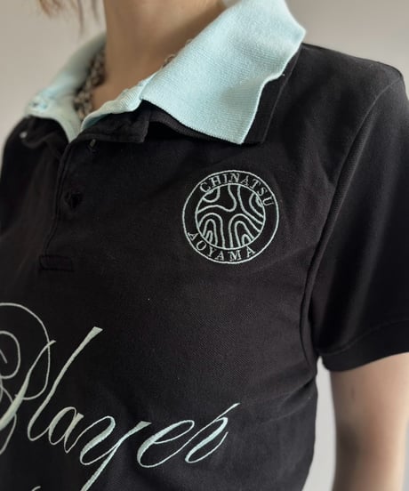 【Chinatsu Aoyama】 RE Player Polo Shirt / 260827-032