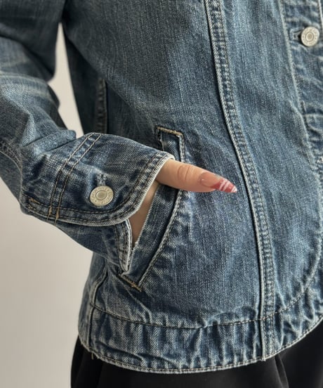 【USED】 00's GAP Design Denim Jacket   / 261010-018