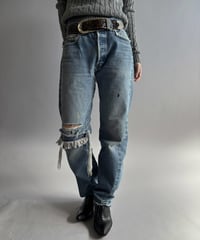 【USED】 80's Levi's Crash Selvage Denim Pants / 261017-025