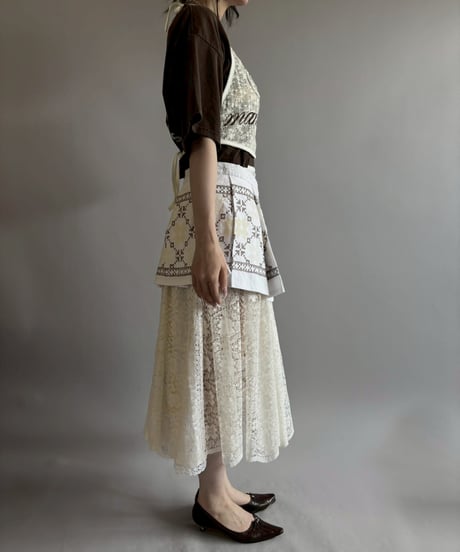 【Chinatsu Aoyama】 RE Apron / 260716-006