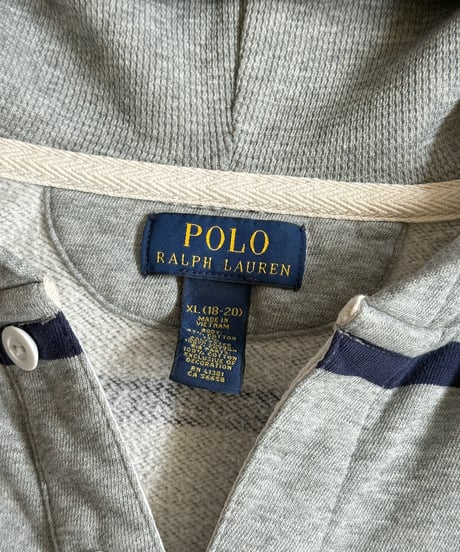 【USED】 Polo Ralph Lauren Hooded Rugger Shirt / 260905-027