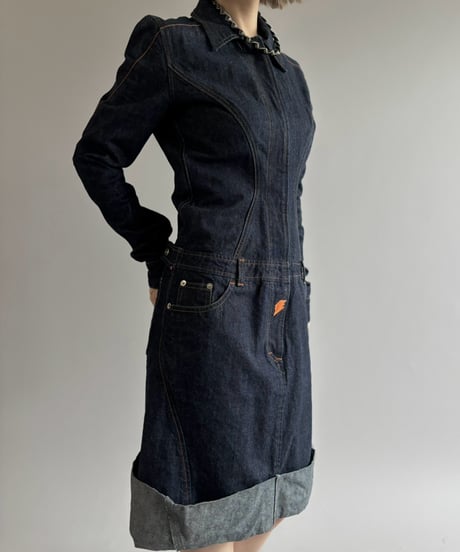 【USED】 W&LT Design Denim One-Piece / 261003-022