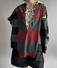 【RE;CIRCLE】 RE Lace-Up Rugger Shirt  /261015-009