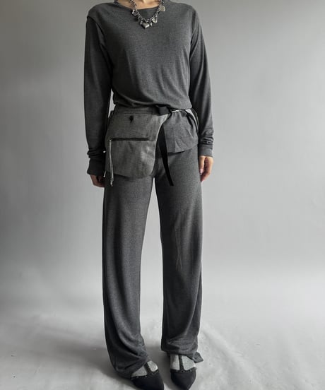 【RE;CIRCLE】 RE Suit Waist Belt Bag / 260917-009