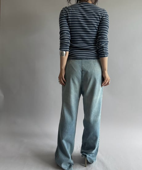 【USED】 Lauren Ralph Lauren Zip Design Top / 260905-026
