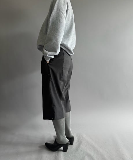 【Chinatsu Aoyama】 Re Suit Double Knee Shorts / 260921-005