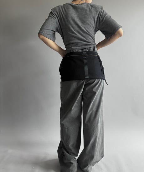 【RE;CIRCLE】 RE Suit Waist Belt Bag / 260917-001