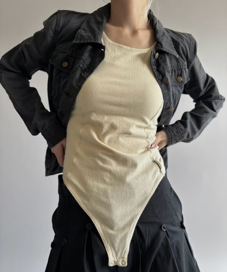 【USED】 80's Armani Jeans Body Suit / 260926-019