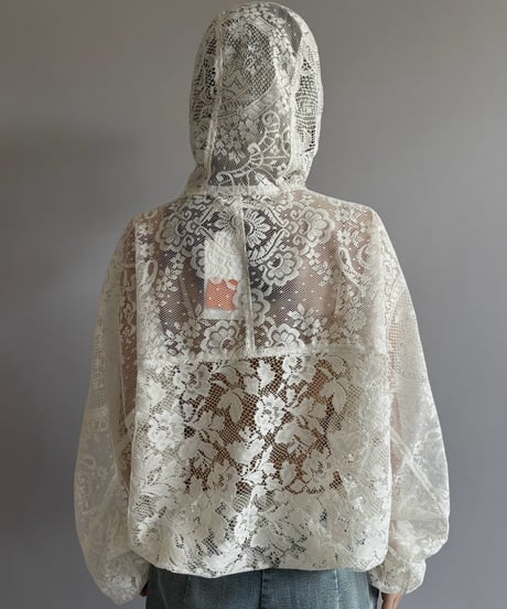 【RE;CIRCLE】RE Lace Hooded Jacket / 260824-011
