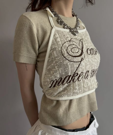 【Chinatsu Aoyama】 RE Apron / 260716-046