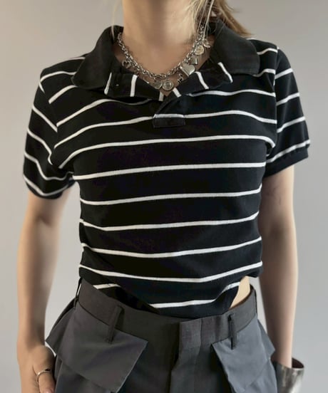 【RE;CIRCLE】RE Leotard Polo Shirt / 260713-019