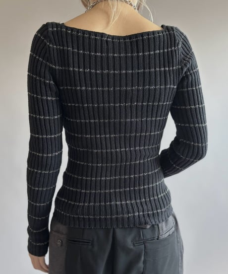 【RE;CIRCLE】 RE Zip-up Knit /261001-025