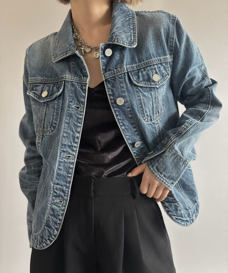 【USED】 00's GAP Design Denim Jacket   / 261010-018