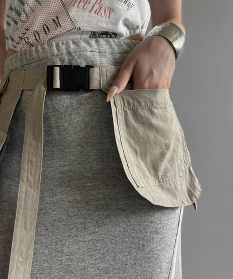 【RE;CIRCLE】  RE Fishing Vest Belt Bag / 260810-001