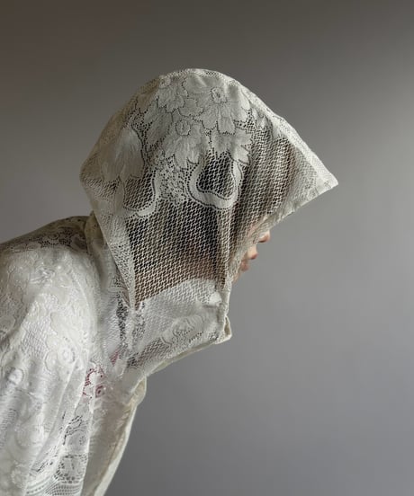 【RE;CIRCLE】RE Lace Hooded Jacket / 260824-006
