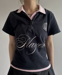 【Chinatsu Aoyama】 RE Player Polo Shirt / 260827-018