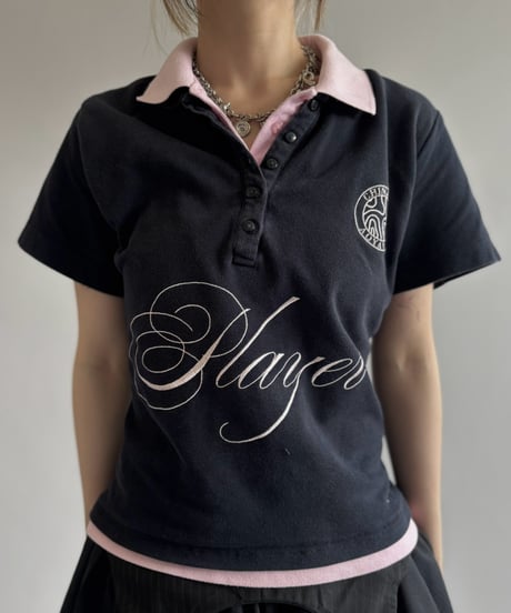 【Chinatsu Aoyama】 RE Player Polo Shirt / 260827-018