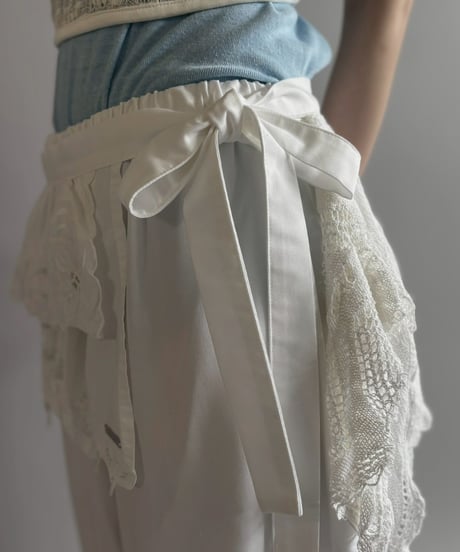 【Chinatsu Aoyama】 RE The Home Makers Wrap Skirt / 260716-039