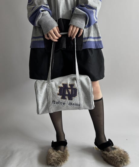 【RE;CIRCLE】 RE Sweat Boston Bag  /261015-034