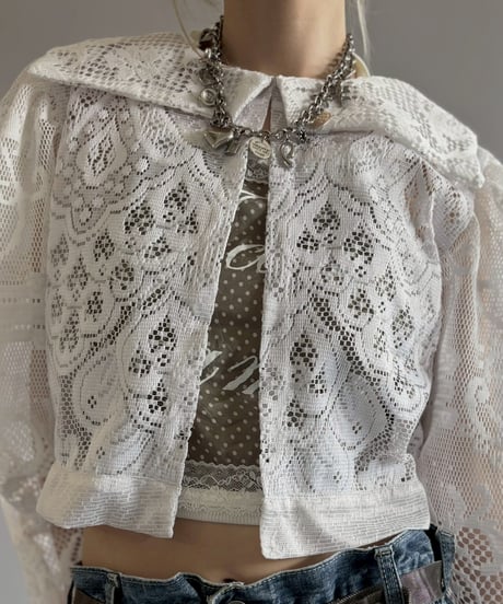 【RE;CIRCLE】RE Crochet  Blouse / 260709-001