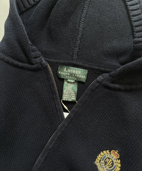 【USED】 Lauren Ralph Lauren Knit Zip Parka / 261017-006