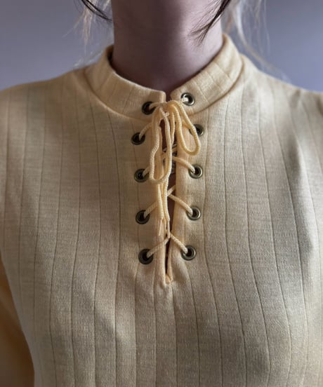 【RE;CIRCLE】 RE Rib Knit Leotard Top /261001-015