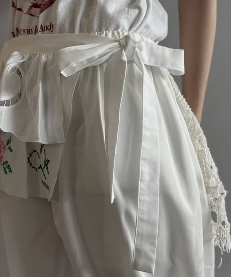 【Chinatsu Aoyama】 RE The Home Makers Wrap Skirt / 260716-035