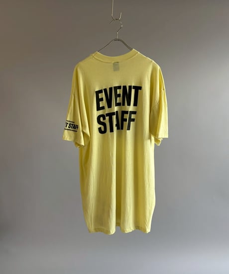 【USED】 Made in USA 80~90's EVENT STAFF T-Shirt/ 260711-019