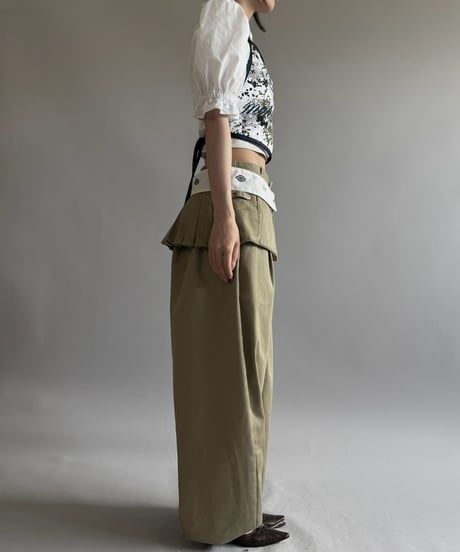 【Chinatsu Aoyama】 RE Apron / 260813-014