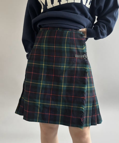 【USED】 Kilt Check Skirt / 261031-030
