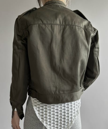 【USED】 Military Cropped Jacket  / 260926-010
