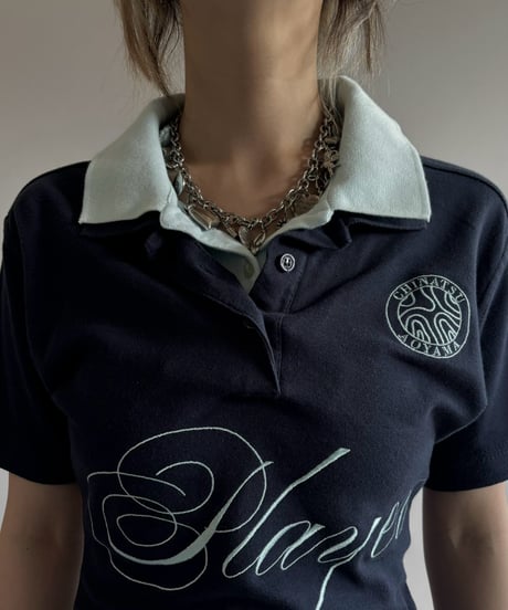 【Chinatsu Aoyama】 RE Player Polo Shirt / 260827-036