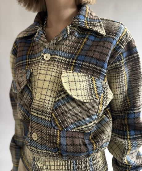 【USED】 Chees King Shirt Jacket / 261031-017